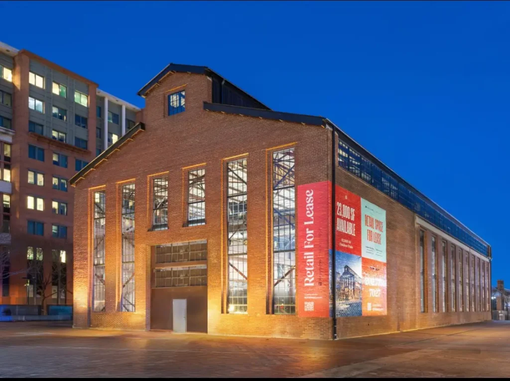 Image of commercial construction project in Washing DC in which RZ Construction was a general contractor